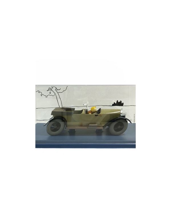 Tintin coche mercedes pais soviets escala1/24 z22