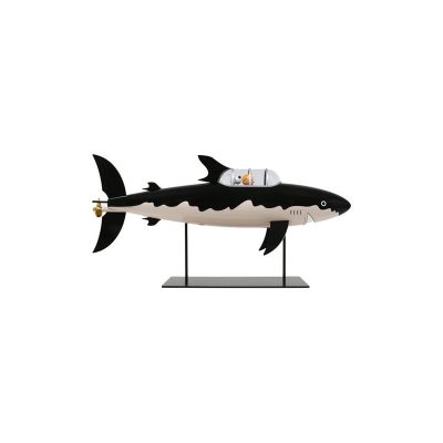 Tintin figura resina colección submarino grande 77 cm 1-23