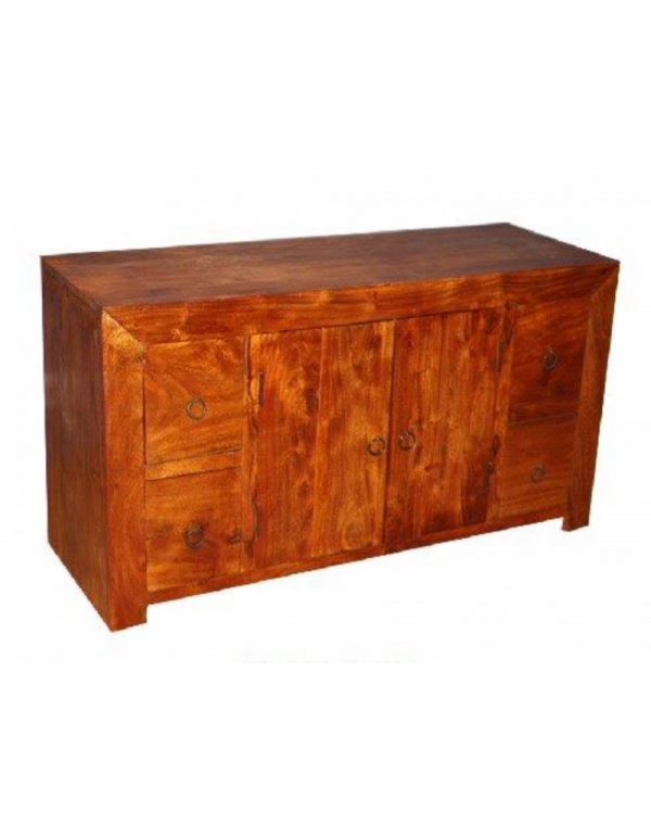 Mueble TV madera maciza